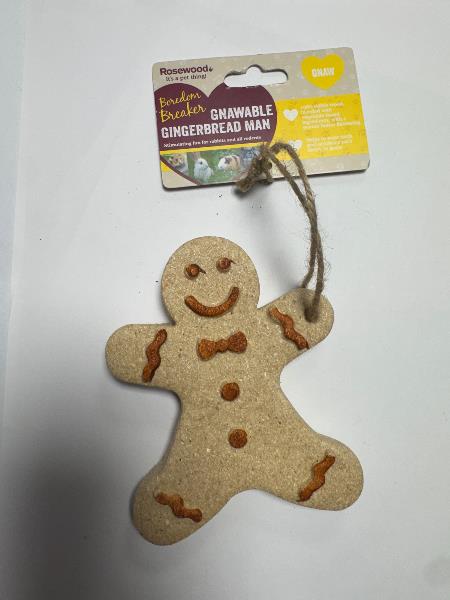 GNAWABLE GINGERBREAD MAN