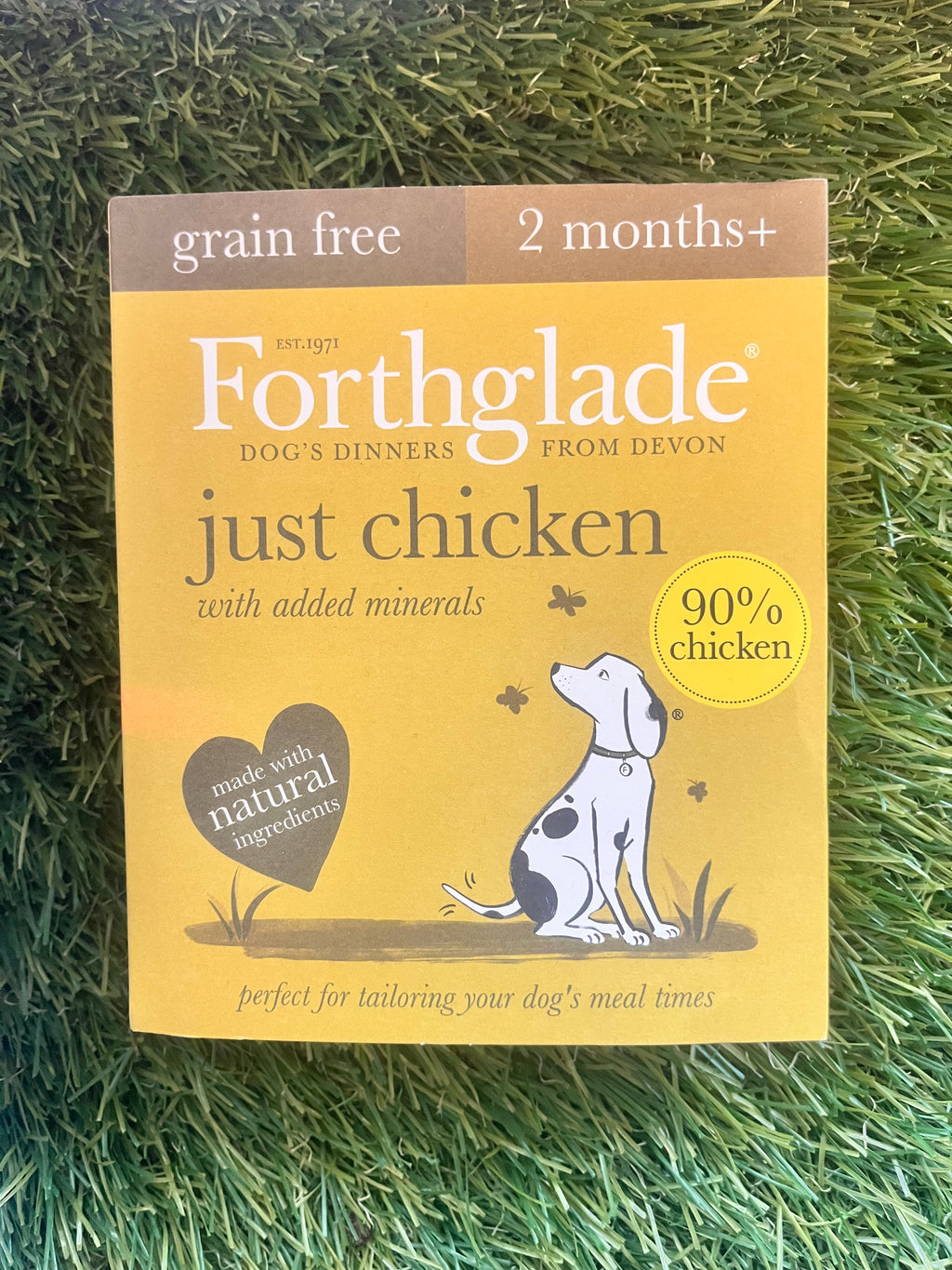 Forthglade Adult GF Just 90% Chicken 395g