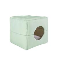 Banbury & Co 2-in-1 Foldable Pet Cave Bed -Green