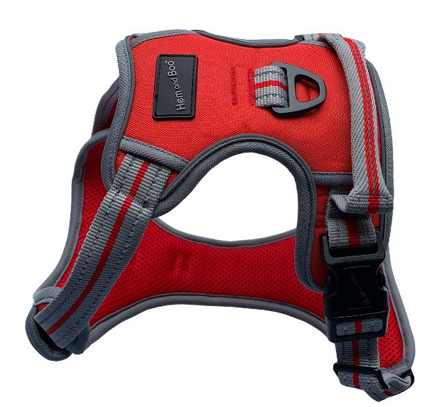 Hem and Boo Sports Harness Red Extra Large
