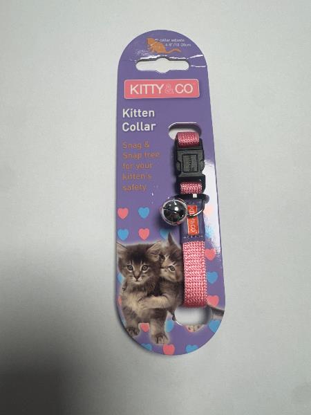 Mixed Colour Kitten Collar