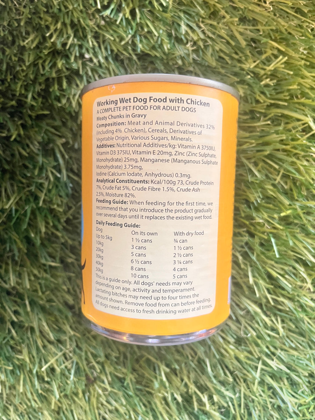 Mayfield Working Dog Food Tin Chicken