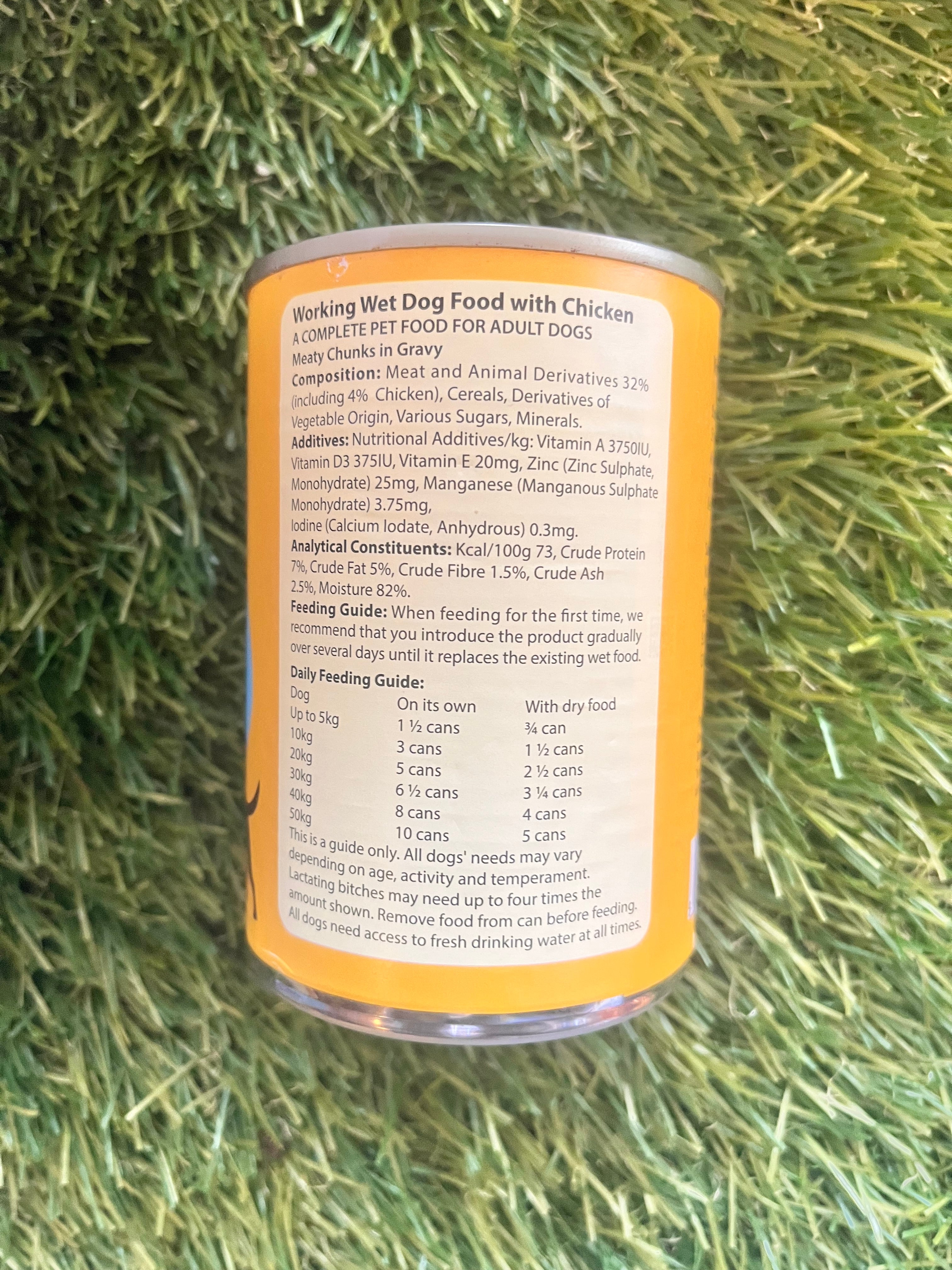 Mayfield Working Dog Food Tin Chicken