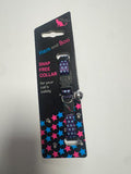 Hem & Boo Safety Buckle Cat Collar Spotty Pattern Astd