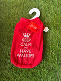 Keep Calm T-shirt medium