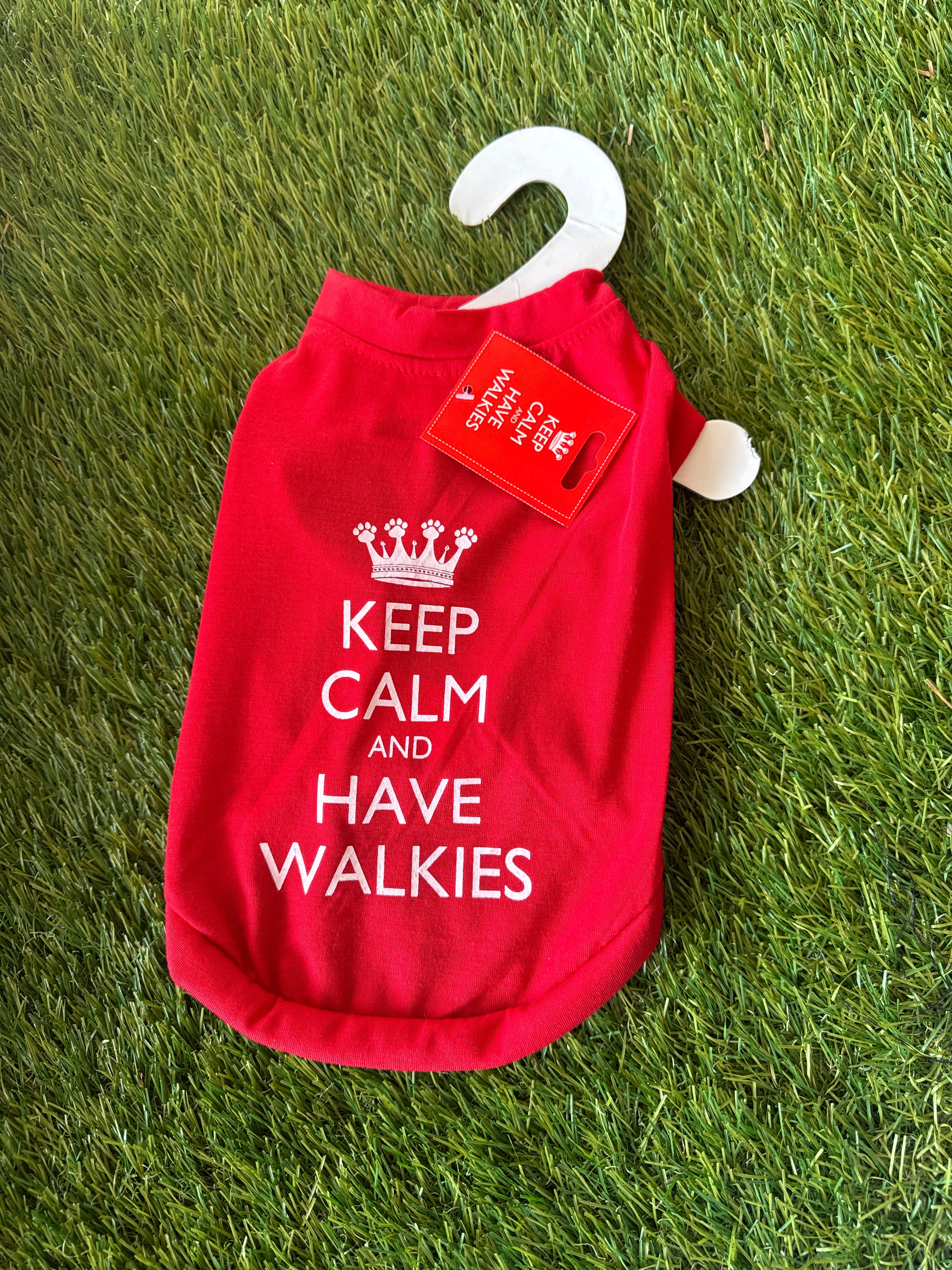 Keep Calm T-shirt medium