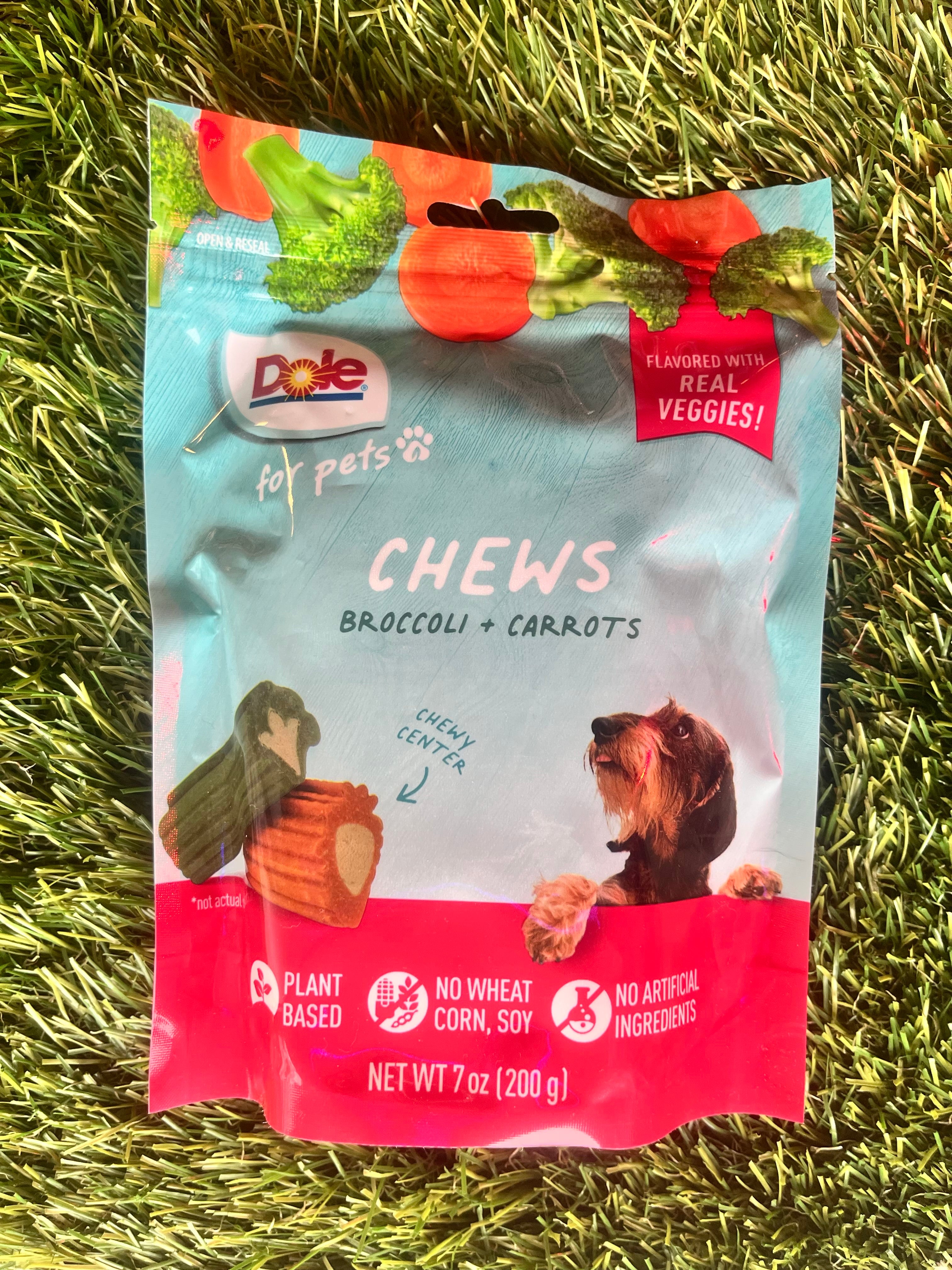 Dole Dog Chews Assorted (broccoli + Carrot) 200g