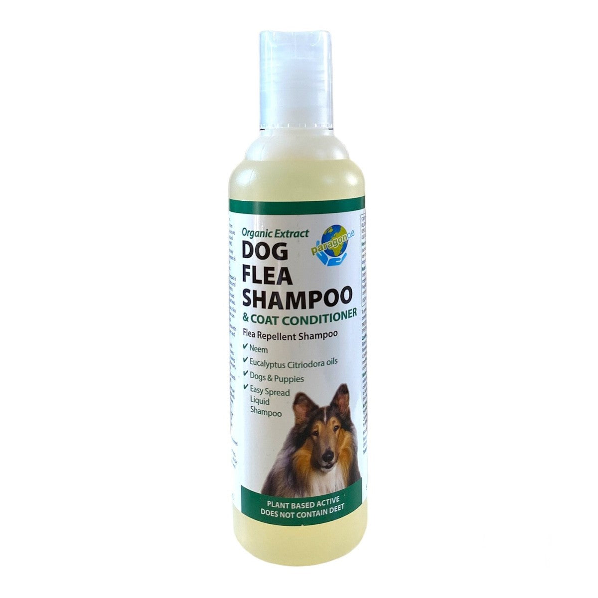 Dog Flea Shampoo & Coat Conditioner 250ml Eliminates ...
