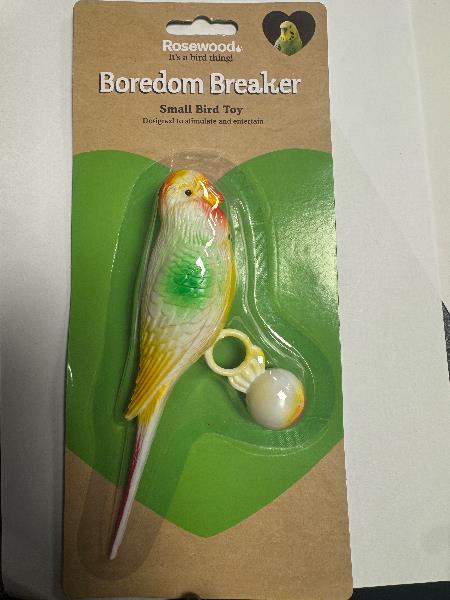 Boredom Breaker Budgie Life Size
