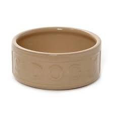 All Cane Lettered Dog Bowl 25cm (10`)