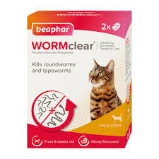 Beaphar Wormclear Cat 2 Tablets