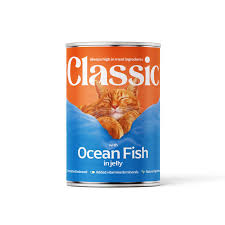 Classic Ocean Fish Cat Tin