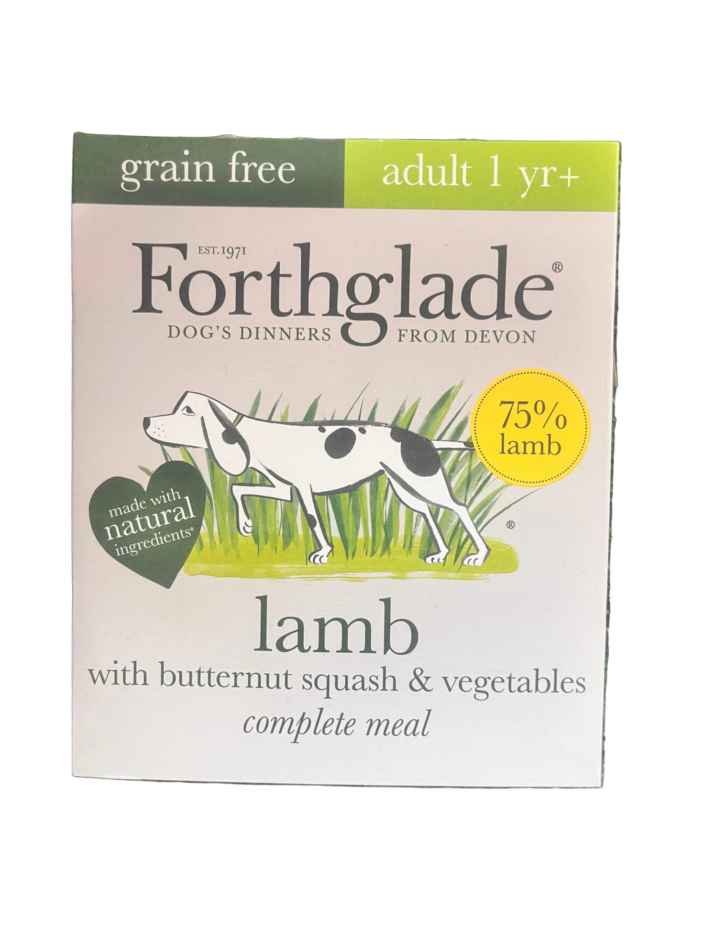 Forthglade Adult GF Comp Lamb Butternut Squash & Veg 395g