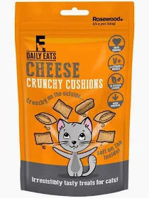 Daily Cat Treats Crunchy Cheese Cushions 200g