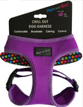 Hem and Boo Easy Fit mesh harness purple SMALL