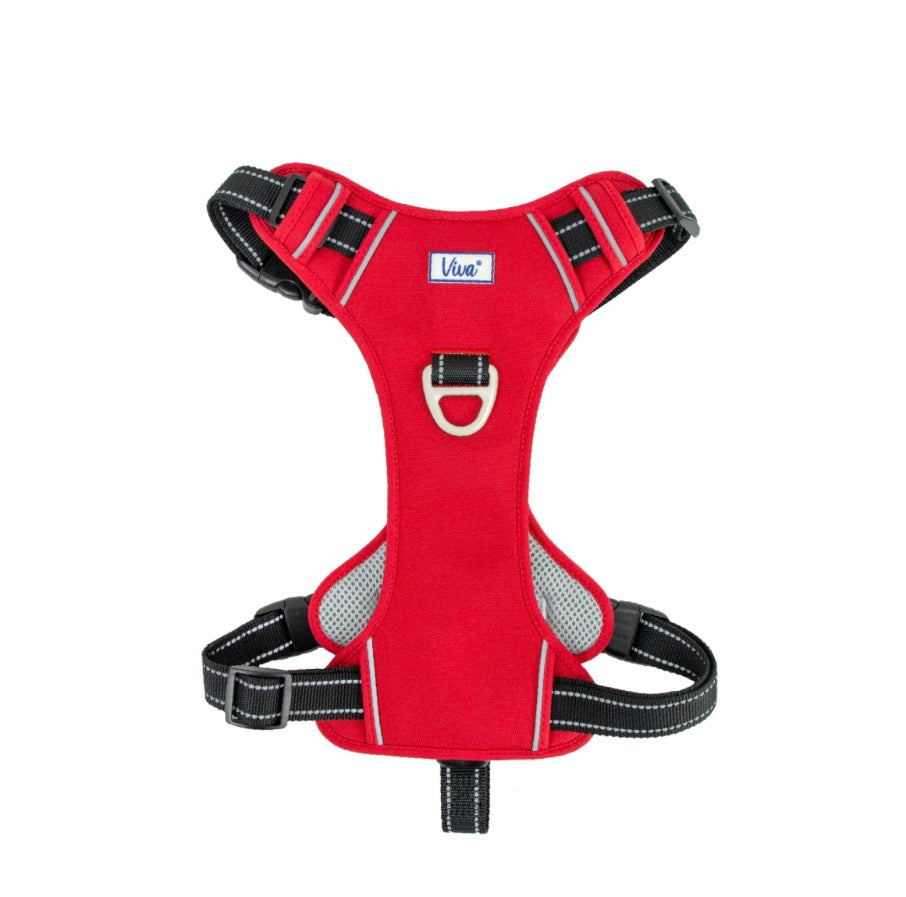 Ancol Viva Exercise & Travel Harness Red S 35-45cm