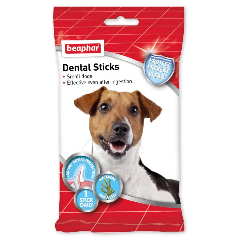 Beaphar Dental Sticks Med/Lge Dog 7 Sticks