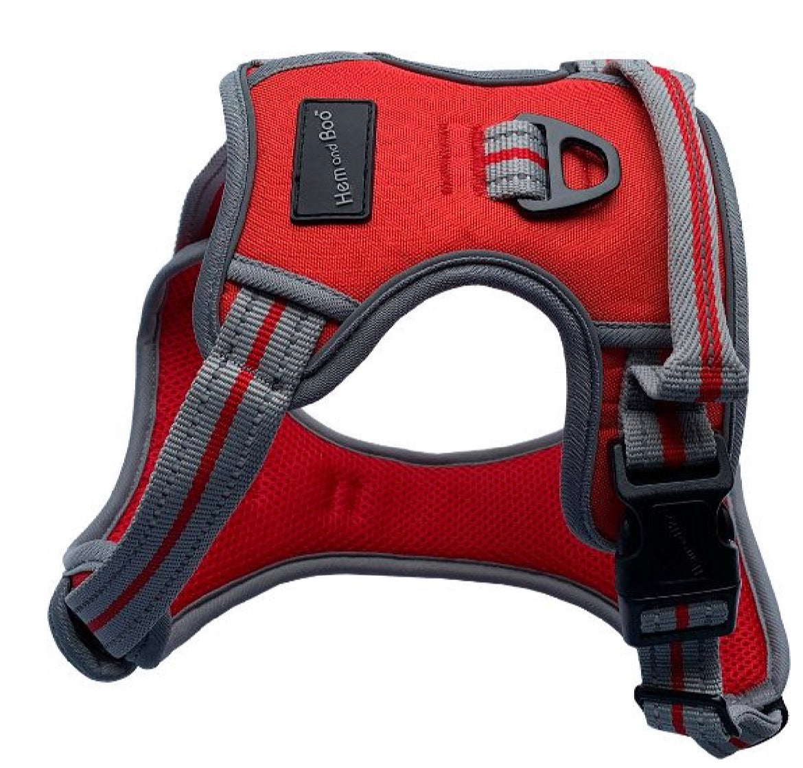 Hem and Boo sports harness red LARGE