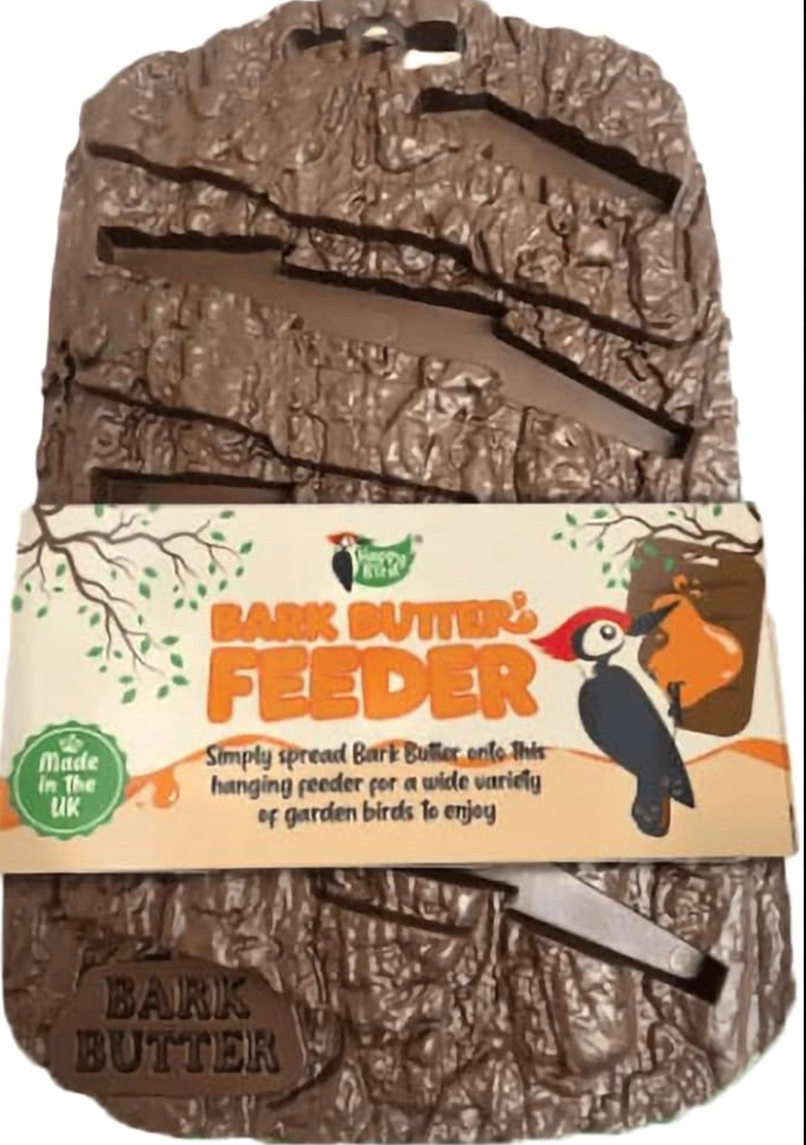 Happy Bird Bark Feeder - Original