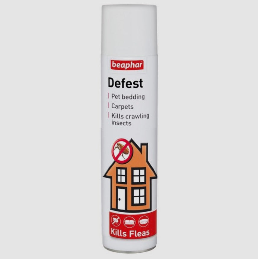 Beaphar Defest Household Flea Spray 3 Months 400ml