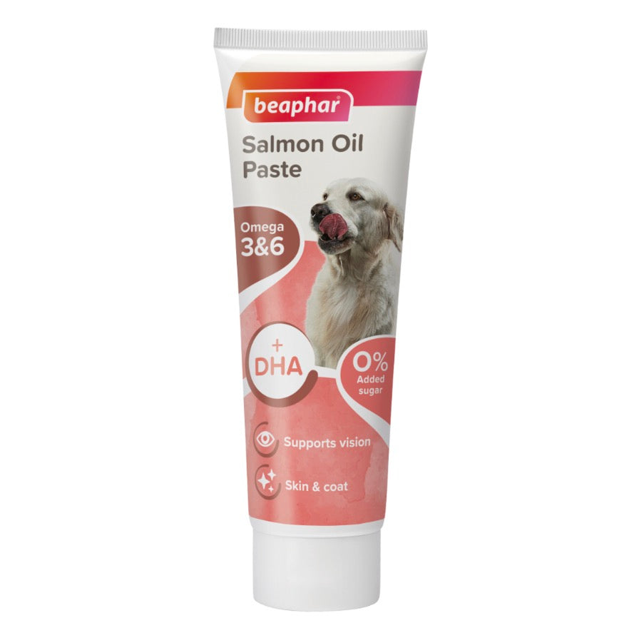 Beaphar Salmon Oil Paste for Dogs 100g