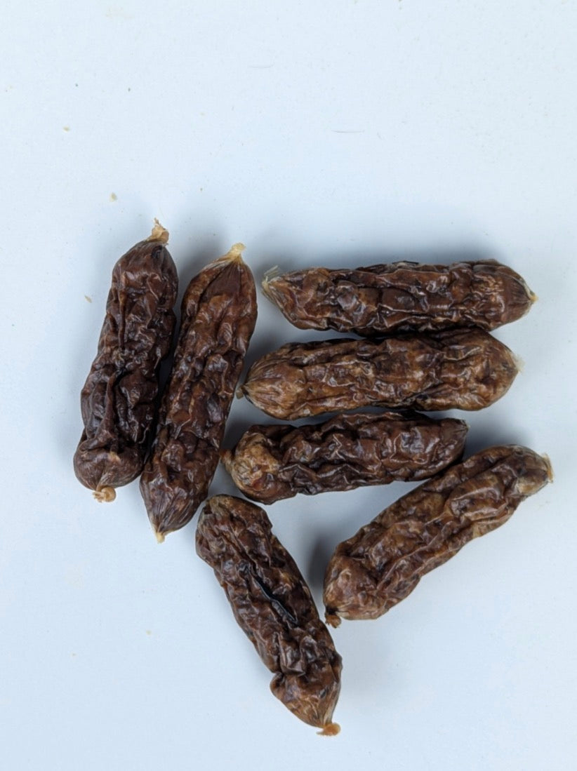 Beef sausages