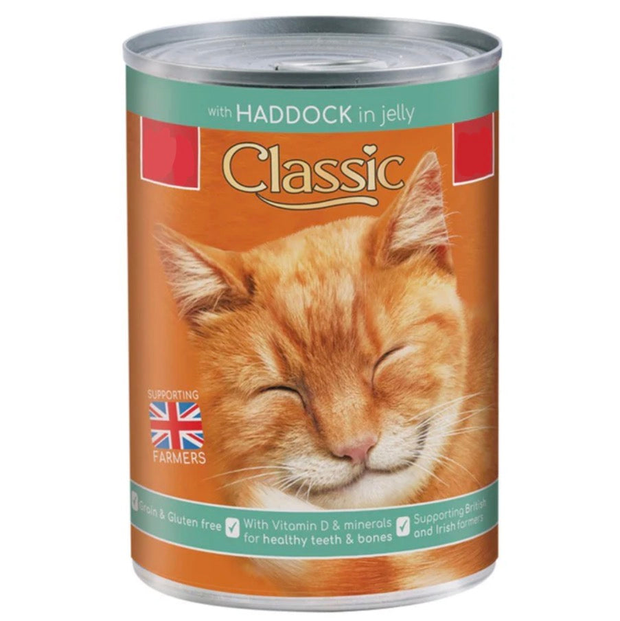 Classic Haddock cat Tin