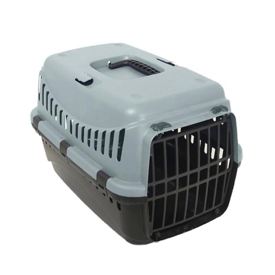 ECO LINE PET CARRIER SMALL ICE BLUE/BLACK