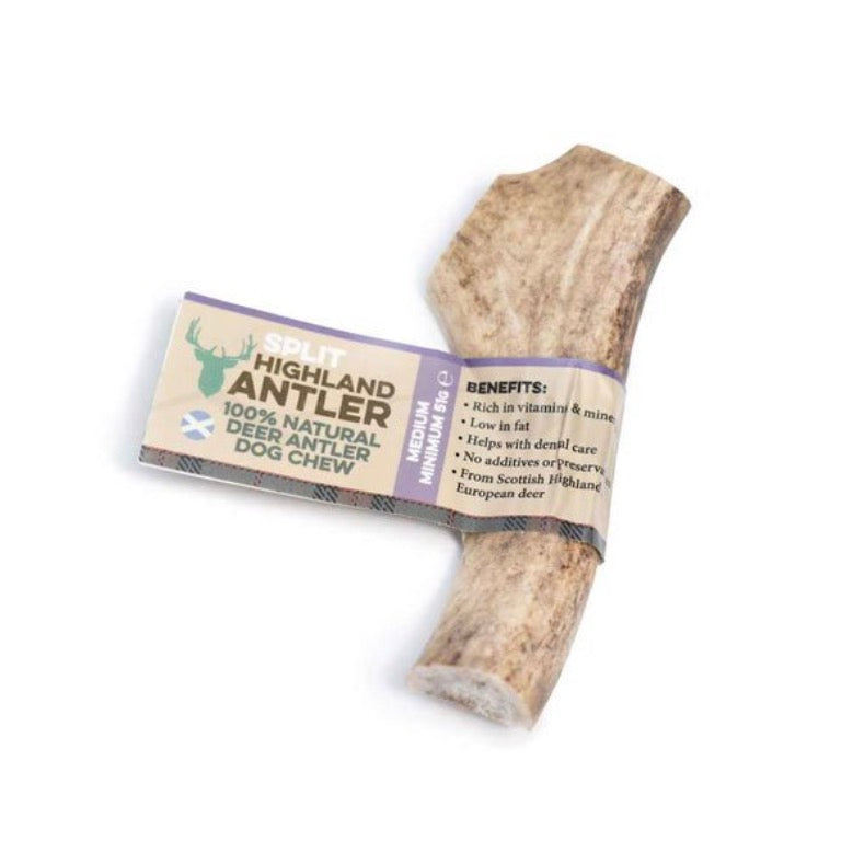 Highland Antler - Split Antler Large (81g-120g)
