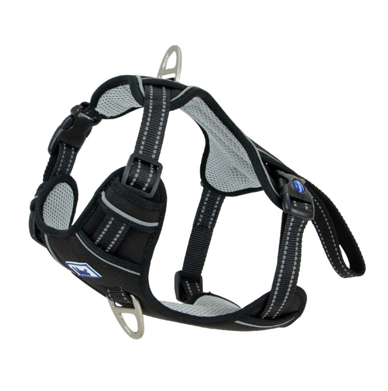 Ancol Viva Exercise & Travel Harness Black L 60-85cm