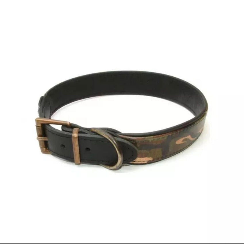 Leather Collar Combat 15mm X 35cm