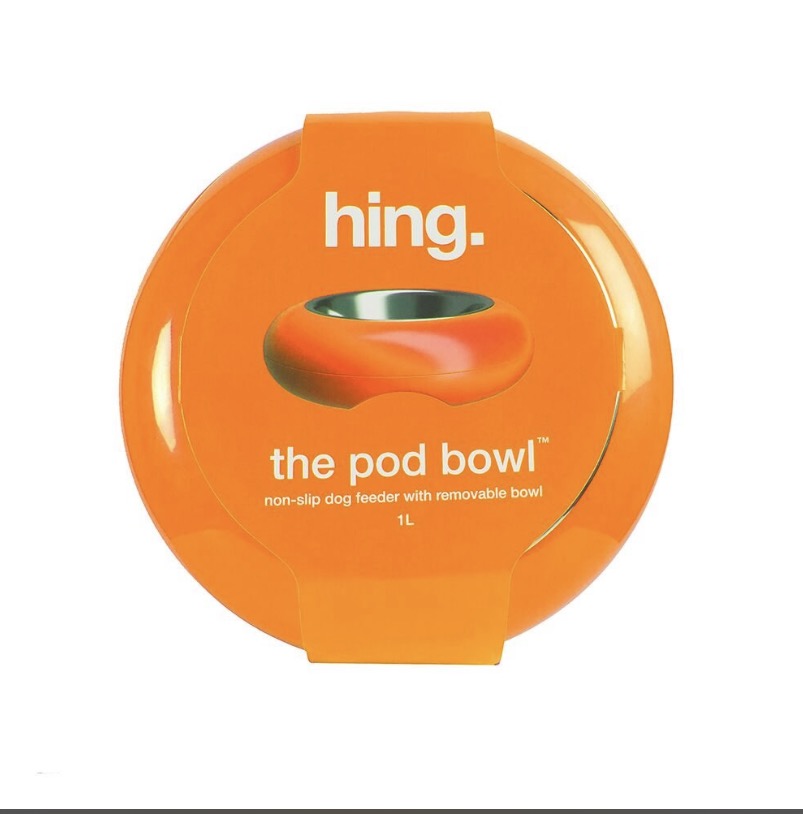 Hing Designs Pod Bowl Small Orange