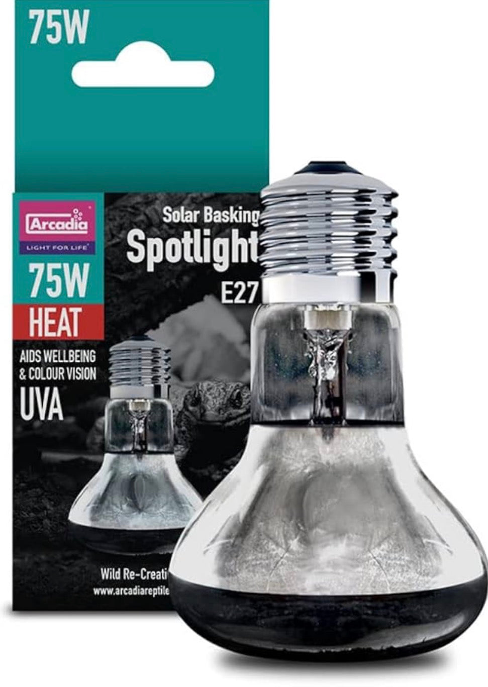Arcadia Solar Basking Spotlight, 75w