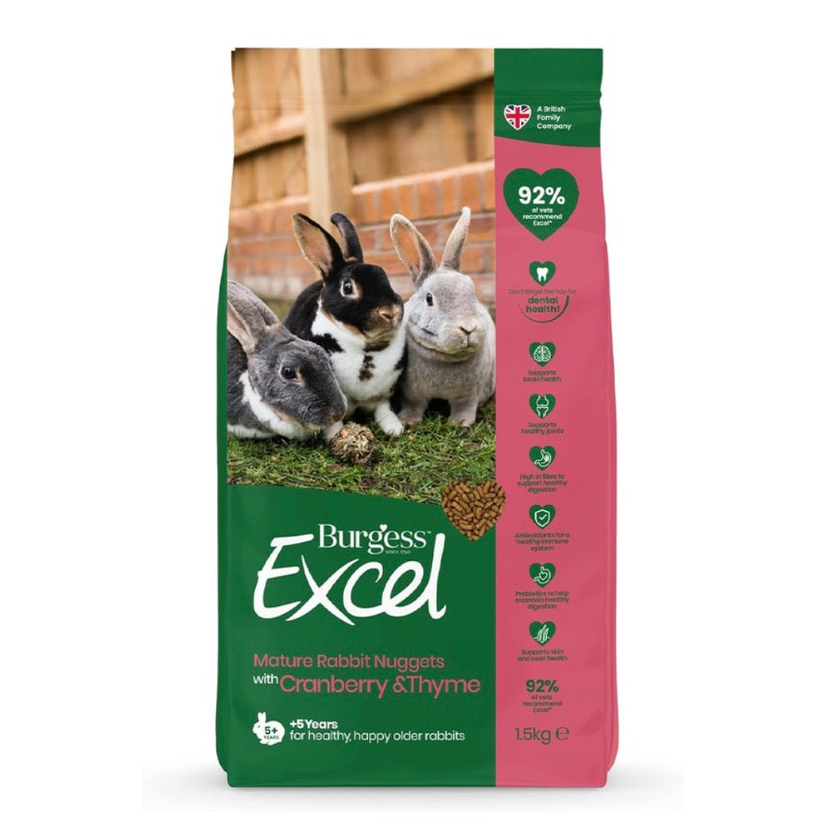 Burgess Excel Mature Rabbit Mat 1.5kg