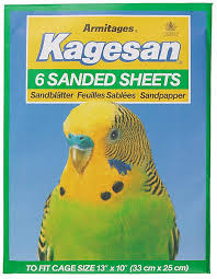 Kagesan Sanded Sheets No4 32x25cm 6 Sheets