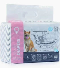 M-PETS Diapers - Female Dog - Large