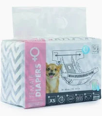 M-PETS Diapers - Female Dog - Xtra Small