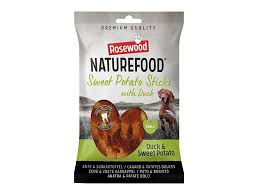 Naturefood Duck Wrapped Sweet Potato Sticks 80g