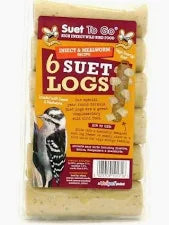 Suet To Go Insect Suet Logs 6 Pack