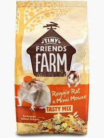 Tiny Friends Farm Reggie Rat & Mimi Mouse Tasty Mix 850g
