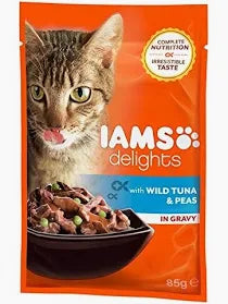 iamso with wild tuna and peas
