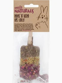 Naturals Rose ?N? Herb Ice Lolly 45g